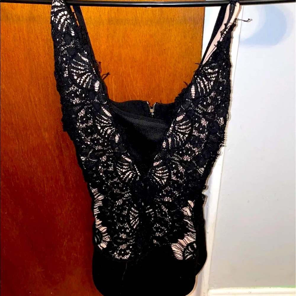 Crochet body suit from fashion nova